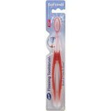 SoFresh Wide Grip Toothbrush With Flossing Bristles, Soft Adult