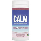 Natural Vitality Calm Magnesium Muscles Watermelon Flavor-6 Oz