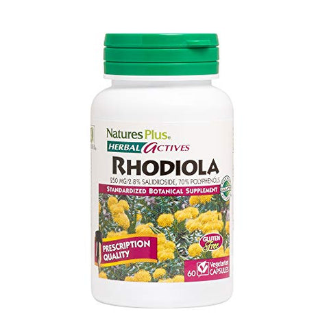 Natures Plus Rhodiola 250 Mg-60 Vegetarian Capsules