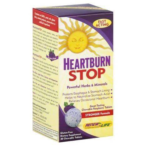 ReNew Life HeartburnStop, Chewable Tablets - 30 Each
