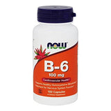 Now B-6 100 Mg-100 Veg Capsules