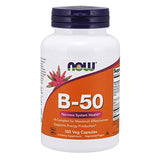 Now Foods B-50 Complex Dietary Supplement-100 Vegetarian Capsules