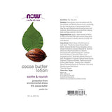 Now Foods Cocoa Butter Lotion-8 Oz