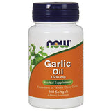 Now Foods Garlic Oil 1500 Mg Dietary Supplement-100 Softgels