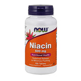 Now Foods Niacin 500 Mg Dietary Supplement-100 Vegetarian Tablets