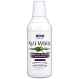 Now Foods Xyli-White Neem & Tea Tree Mouthwash Mint-16 Oz