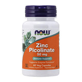 Now Foods Zinc Picolinate 50 Mg-60 Vegetarian Capsules