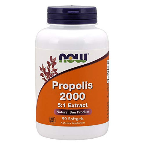 Now Propolis 2000 5:1 Extract-90 Softgels