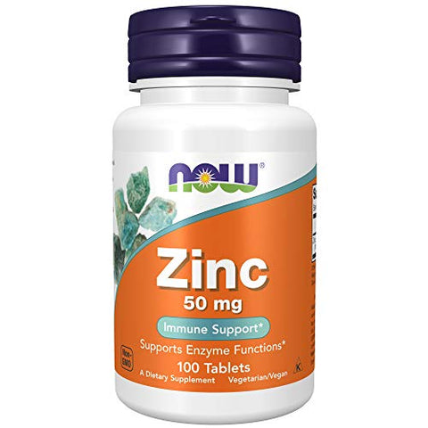 Now Zinc 50 Mg-100 Tablets