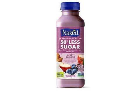 Naked Half Naked Berry Almond Juice - 15.2 Ounces