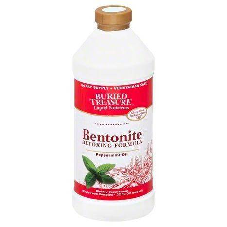 Buried Treasure Bentonite, Detoxing Formula - 32 Ounces