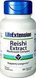 Life Extension Reishi Extract Mushroom Complex - 60 Vegetarian Capsules