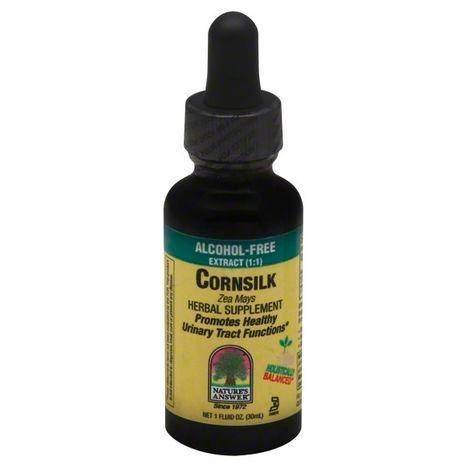 Natures Answer Cornsilk, Extract (1:1) - 1 Ounce