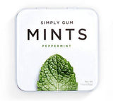 Simply Gum Peppermint Mints - 30 Count