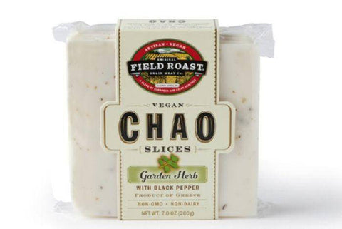 Field Roast Cheese Alternative, Vegan, Chao Slices, Garden Herb