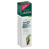 Jason Healthy Mouth Toothpaste, Anti-Cavity & Tartar Control, Tea Tree Oil & Cinnamon, Gel - 6 Ounces