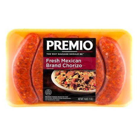 Premio Chorizo, Mexican Brand, Fresh - 16 Ounces