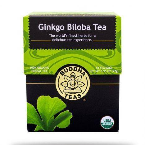 Buddha Teas Ginkgo Biloba Tea - 18 Bags