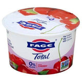 Fage Total Yogurt, Greek, Nonfat, Strained, with Cherry - 5.3 Ounces