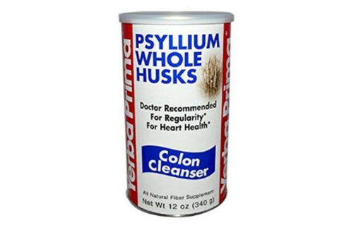 Yerba Prima Psyllium Whole Husks, Colon Cleanser - 12 Ounces