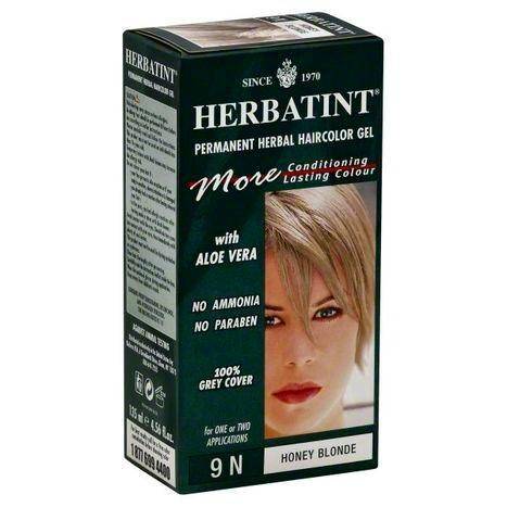 Herbatint Permanent Herbal Haircolor Gel, Honey Blonde 9N - 1 Each