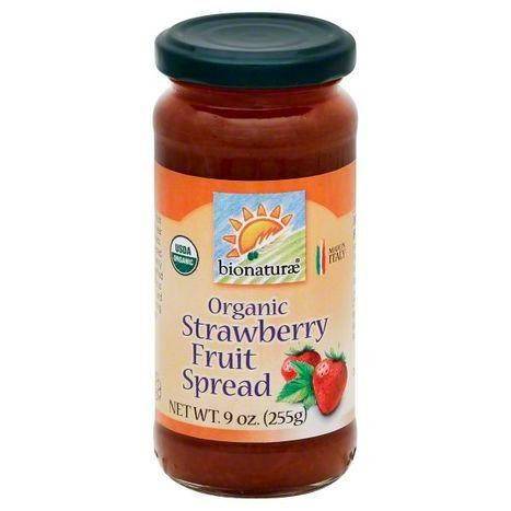 Bionaturae Fruit Spread, Organic, Strawberry - 9 Ounces