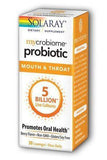 Solaray Mycrobiome Probiotic Mouth & Throat - 30 Lozenges