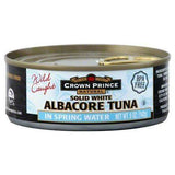 Crown Prince Natural Tuna, Albacore, Solid White, In Spring Water - 5 Ounces