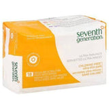 Seventh Generation Pads, Chlorine Free, Regular, Ultra-Thin, with Wings, Free and Clear - 18 Each