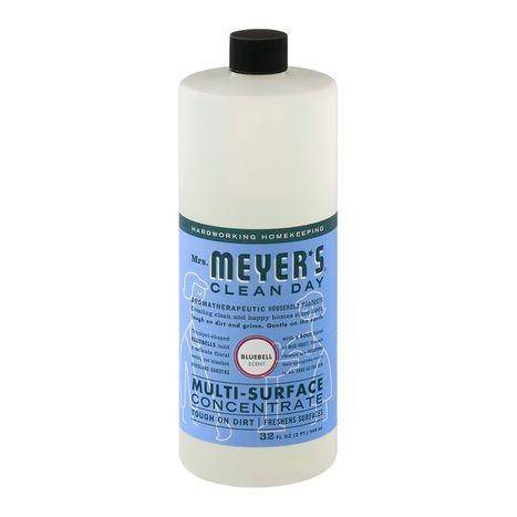 Mrs Meyers Clean Day Multi-Surface Concentrate, Bluebell Scent - 32 Ounces