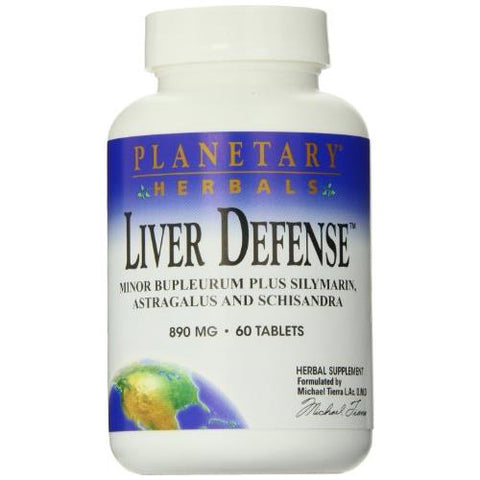 Planetary Herbals Liver Defense 600 Mg-60 Tablets