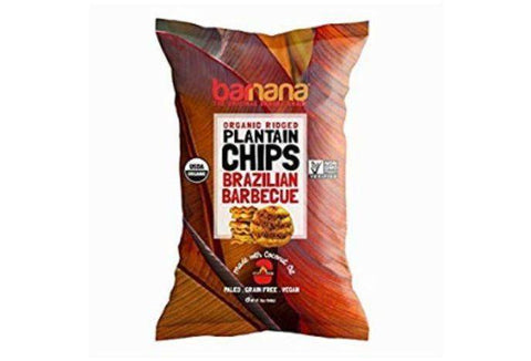 Barnana Brazilian Barbecue Organic Ridged Plantain Chip