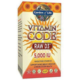 Garden of Life Vitamin Code Raw D3 5,000 IU