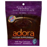 Adora Calcium Supplement, Dark Chocolate - 30 Each