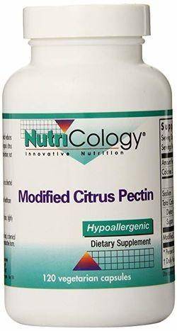 Nutricology Modified Citrus Pectin - 120 Vegetarian Capsules