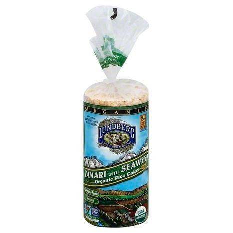 Lundberg Rice Cakes, Organic, Tamari with Seaweed - 8.5 Ounces