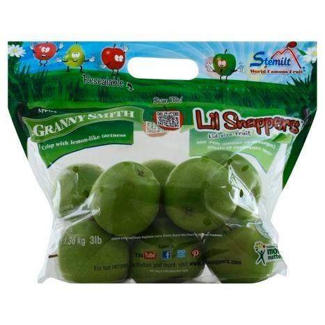 Stemilt Lil Snappers Apples, Granny Smith - 3 Pounds