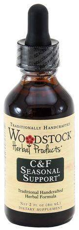 Woodstock Herbal Products C&F Seasonal Support - 2 Ounces