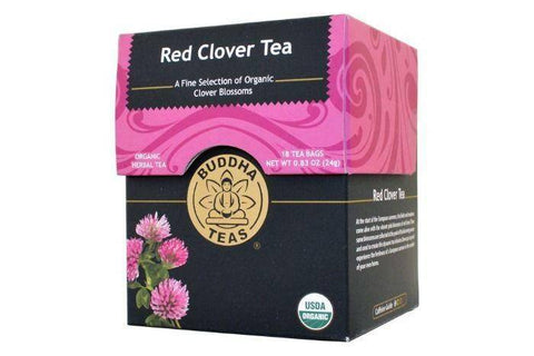Buddha Teas Red Clover Tea - 18 Count