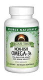 Source Naturals Vegan True Non-Fish Omega-3s 30 mg - 30 Count