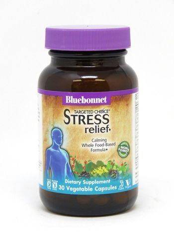 Bluebonnet Nutrition Targeted Choice Stress Relief - 30 Vegetable Capsules