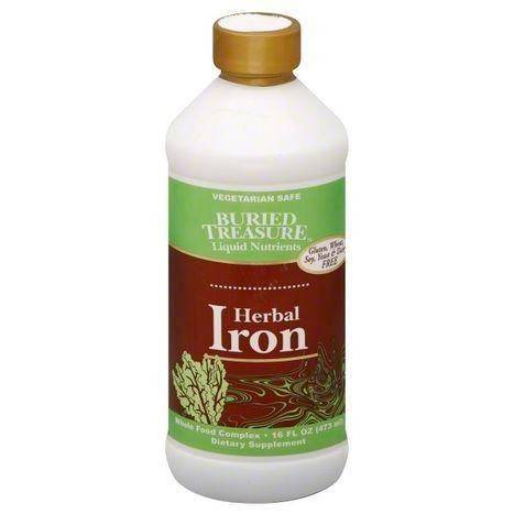 Buried Treasure Iron, Herbal - 16 Ounces