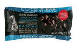 Pascha Chocolate Chips, Organic, Semi-Sweet Dark, 55% Cacao - 8.8 Ounces