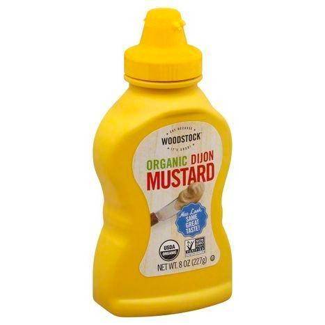 Woodstock Mustard, Organic, Dijon - 8 Ounces