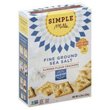 Simple Mills Crackers, Almond Flour, Fine Ground Sea Salt - 4.25 Ounces