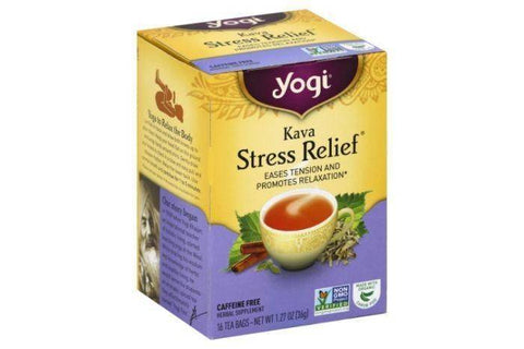 Yogi Tea, Kava, Stress Relief, Caffeine Free, Bags - 16 Each