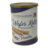 Cucina and Amore Vanilla Wafer Rolls - 14.1 Ounces