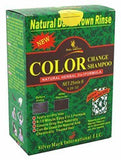 Deity America Natural Herbal 2In1 Formula Color Change Dark Brown Rinse Shampoo - 6 Each