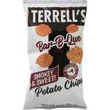 Terrells Potato Chips, Bar-B-Que, Smokey & Sweet! - 5 Ounces