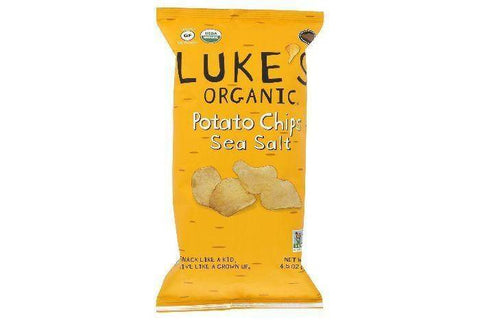 Luke's Organic Sea Salt Potato Chips - 4.5 Ounces